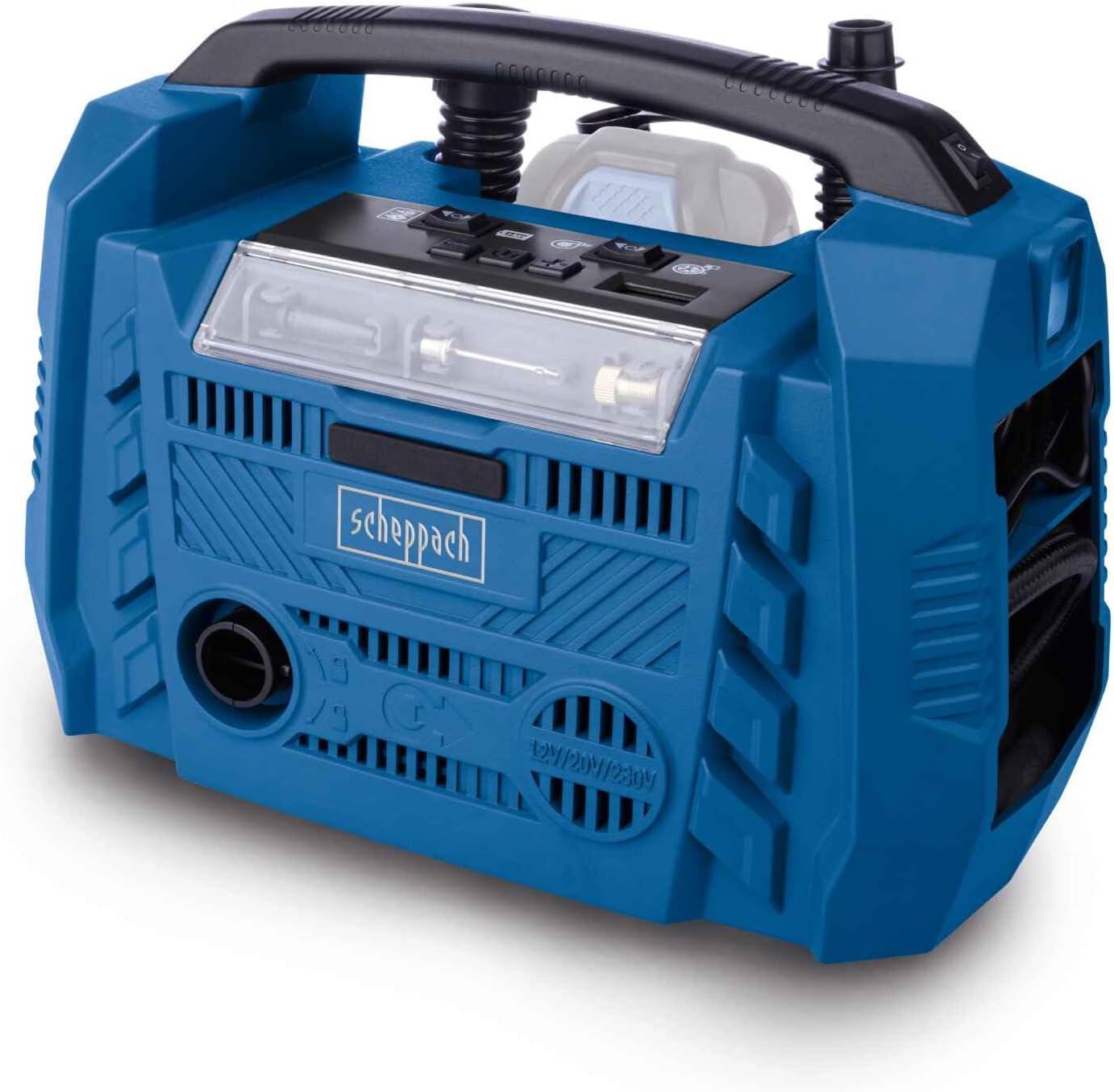 Prenosni kompresor "SCHEPPACH AIR FORCE 6" bez ulja DOSTUPNO ODMAH !