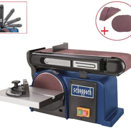 Tračna i okrugla brusilica “Scheppach BTS900”